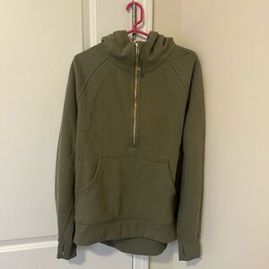 Lululemon Scuba Oversized Half Zip Hoodie Long